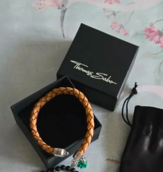 Pulsera Thomas Sabo Cuero plata