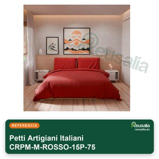 Fodera letto Petti Artigiani rossa 200x200