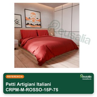 Fodera letto Petti Artigiani rossa 200x200