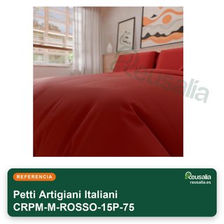 Fodera letto Petti Artigiani rossa 200x200