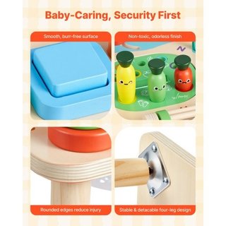 Mesa de actividad Montessori para niños pequeños d