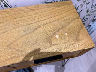 Recibidor madera y metal