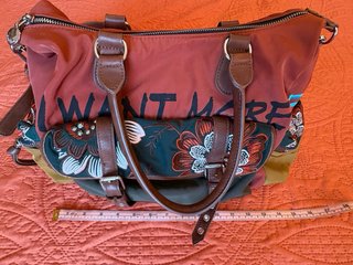 Bolso Desigual Multicolor con Estampado Floral