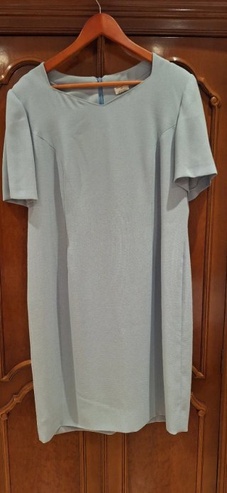 Vestido y Chaqueta Azul Talla 50