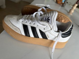 Zapatillas Adidas Samba Beige/Blanco