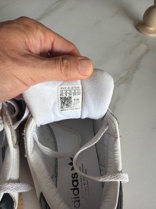 Zapatillas Adidas Samba Beige/Blanco
