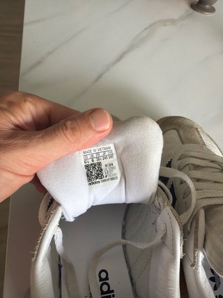 Zapatillas Adidas Samba Beige/Blanco