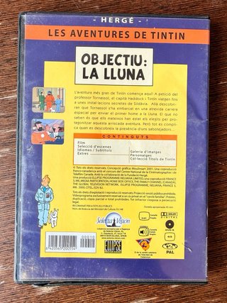 2 DVD Les aventures de TinTín en català