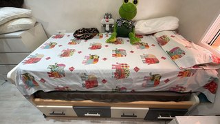 Letto per bambini con 2 letti da 90 cm