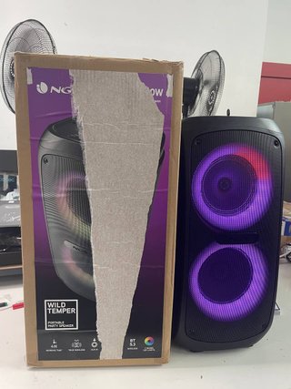 Altavoz NGS Wild Temper Bluetooth LED