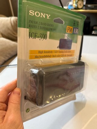 Sony ICF-390 Radio FM/AM 2 Bandas