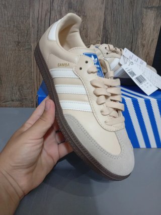 Adidas Samba Original Beige/Blanco talla 38/5 y 40