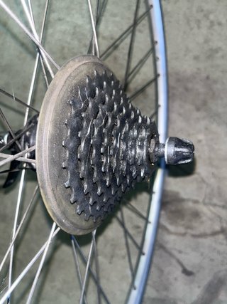 Ruedas Sun Rims + Coda + Shimano LX