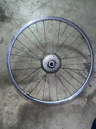 Ruedas Sun Rims + Coda + Shimano LX