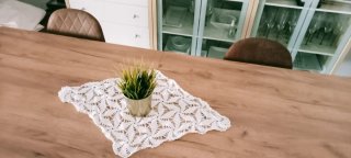 Set di tappeti all'uncinetto artigianali