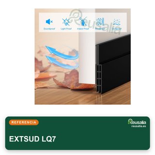 EXTSUD burlete puerta silicona autoadhesiva 4 pack