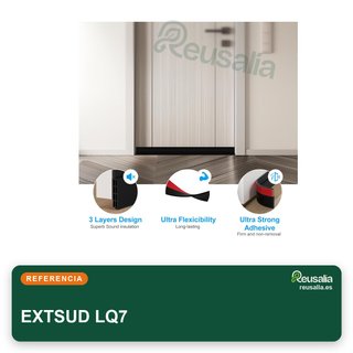 EXTSUD burlete puerta silicona autoadhesiva 4 pack