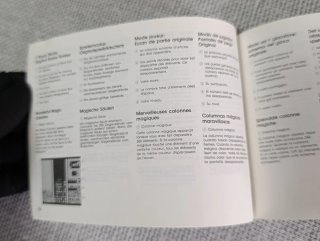 Manual Sega Game Gear Columns