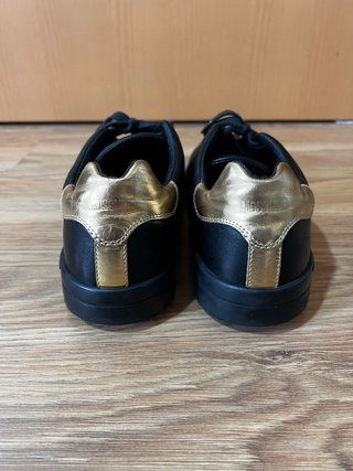 Zapatos Moschino Hombre Talla 43 Negro/Dorado