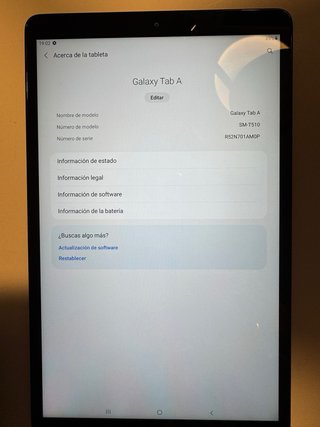 Samsung Galaxy Tab SM-T510 Negro