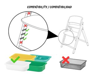 Adaptadores de trona CYBEX Click&Fold para Trofast