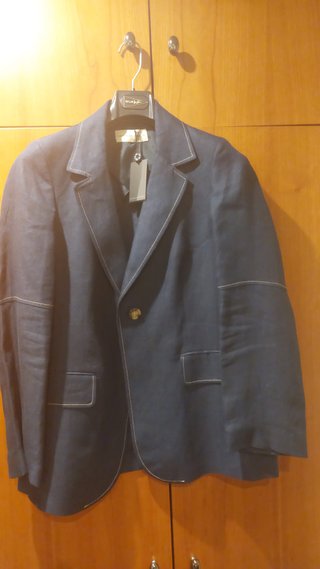 Chaqueta Purificación Garcia azul sin estrenar