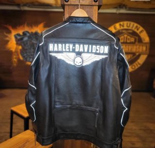 Chaqueta Cuero Harley-Davidson Talla XL