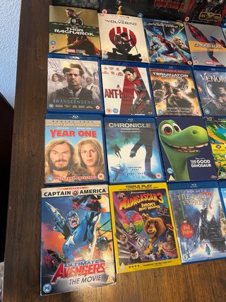 Lote 30 Películas Blu-ray y Dvd