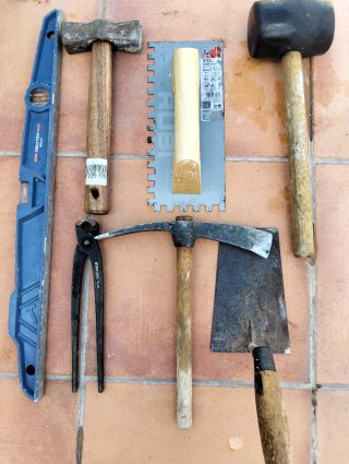 Lote Herramientas Albañilería