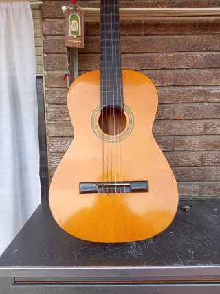 Guitarra Clásica Madera Natural