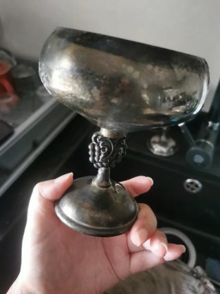 Bandeja de plata para 6 servicios