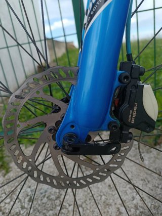 Bicicleta de montaña Wolfbike azul