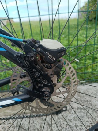 Bicicleta de montaña Wolfbike azul
