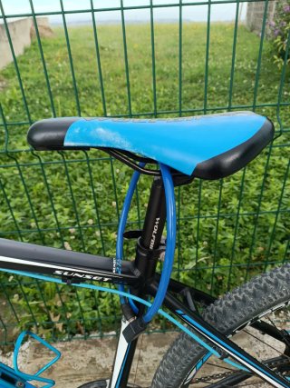 Bicicleta de montaña Wolfbike azul