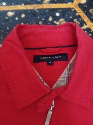 Chaqueta Tommy Hilfiger Roja Harrington Vintage