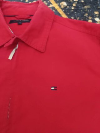 Chaqueta Tommy Hilfiger Roja Harrington Vintage