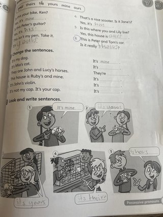 Libro y cuadernillo ingles