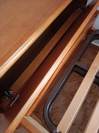 Dormitorio nido  madera maciza 90cm Armario 150cm