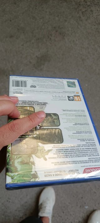 Metal Gear Solid 3 PS2 Precintado