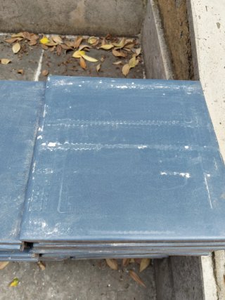 Azulejos azules 20x20cm
