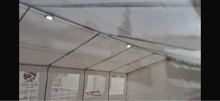 Carpa Eventos 12x6m Blanca