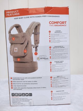 Mochila Portabebés Ergobaby Original 3 Posiciones