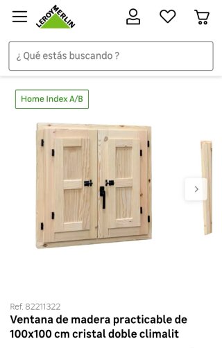 2 ventanas madera doble climalit 100x100