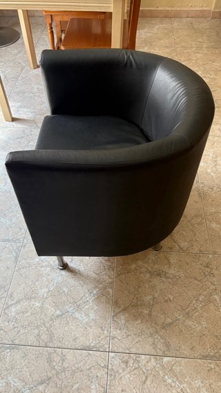 Butaca IKEA SOLSTA OLARP negra – 25 €