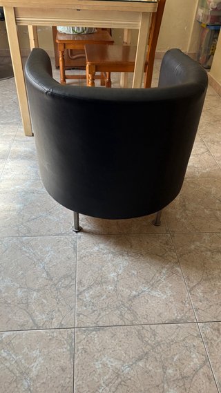 Butaca IKEA SOLSTA OLARP negra – 25 €