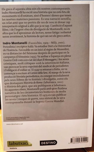HISTORIA DELS GRECS INDRO MONTANELLI