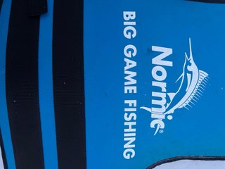 Chaleco de pesca atún azul Normic