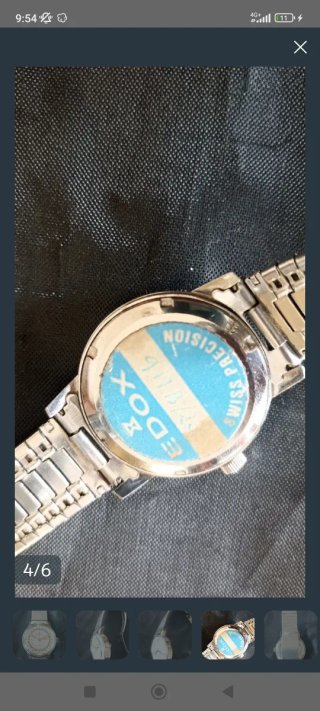 Edox 24h New Old Stock Reloj de Pulsera