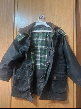 Parka encerada niño