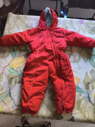 Mono de nieve para niño 3-5 años